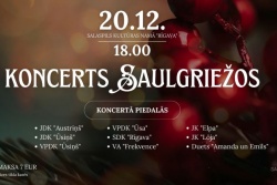 Koncerts saulgriežos Salaspilī Salaspils novada TIC